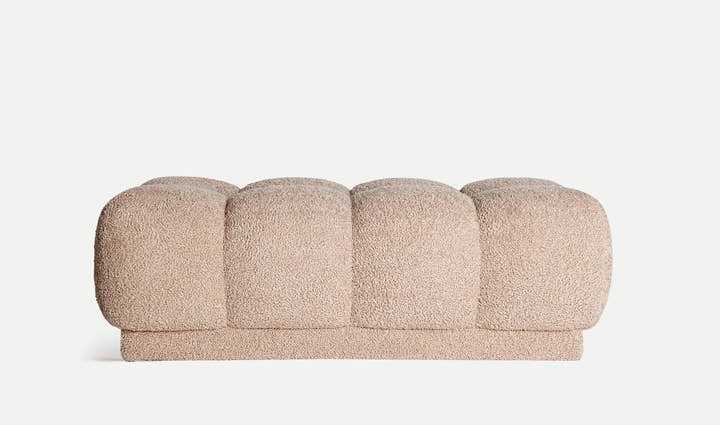 PIE DE CAMA MARBURGO - Muebles de noche - El Workshop - algodón bouclé