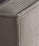 CAMA + SOMMIER GRIS LINEAS