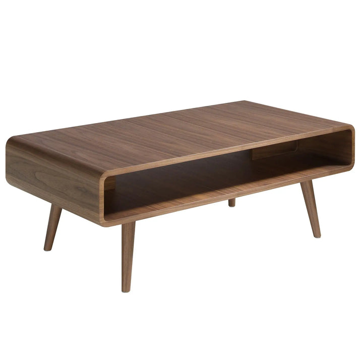 Mesa centro rectangular nogal