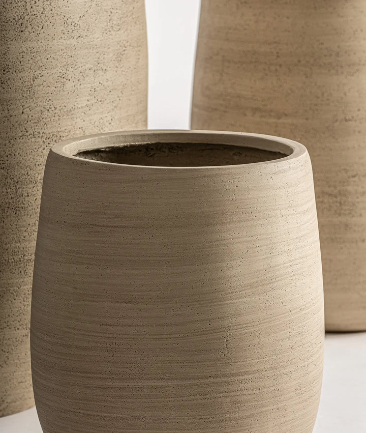 SET VAN 3 LUMA POTTEN