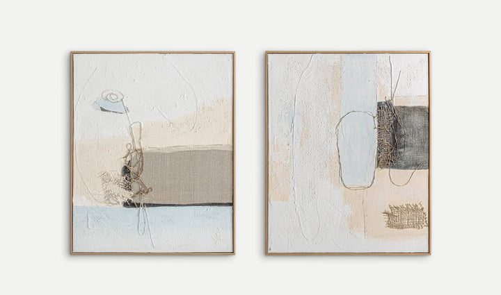 SET OF 2 KARIM WALL ART