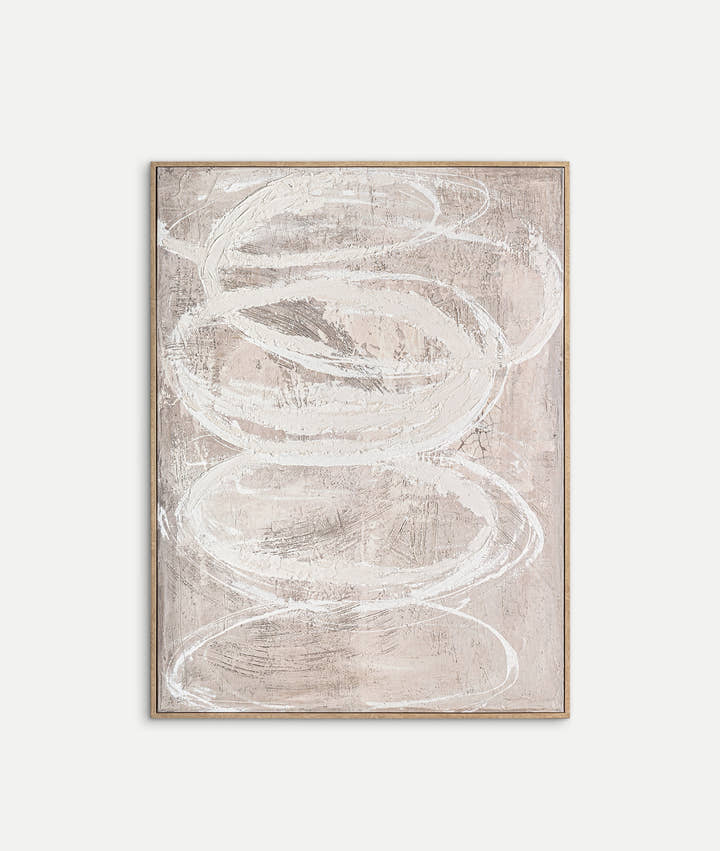 ARTE DE PARED ENZO Sutileza y armonía en lienzo - Pinturas y lienzos - El Workshop - lienzo