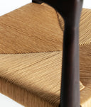SILLA LEYNIE MADERA DE OLMO MARRON CLARO Y ASIENDO DE TELA ARTIFICAL BEIGE