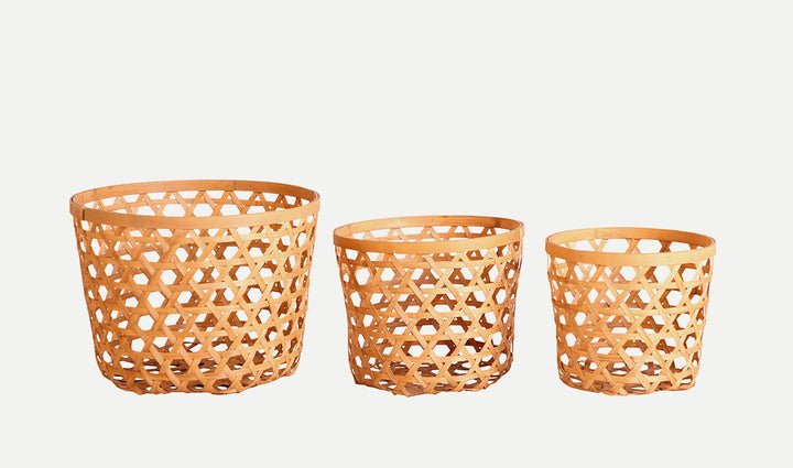 Juego de 3 cestas para ropa BLAISEN