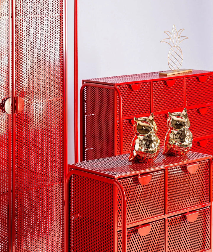 Armario rojo metálico ARVERT - Armarios - El Workshop - hierro