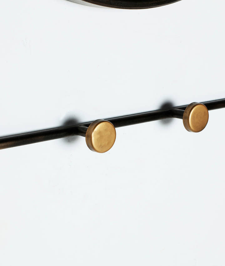 Espejo VISCHE con ganchos - Espejos - El Workshop - hierro