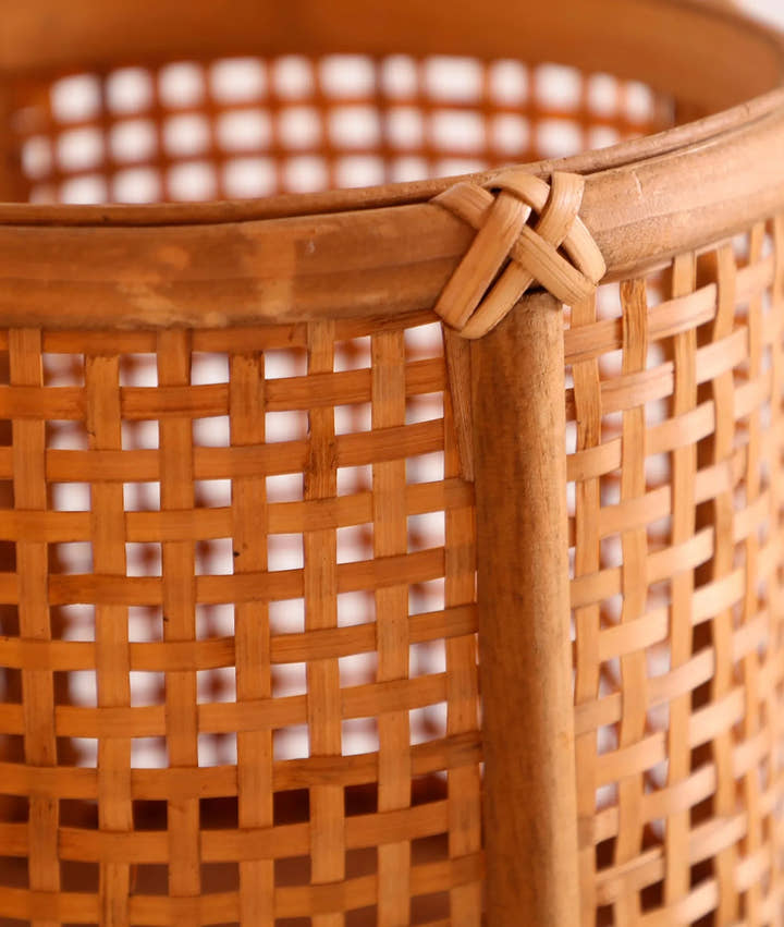 Juego de 2 macetas de fibras naturales ARTEAGA - Macetas - El Workshop - bambú