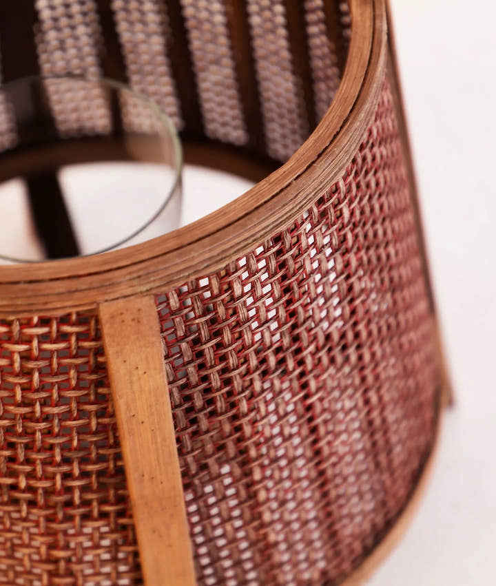 Farol BLED - Portavelas y velas - El Workshop - bambú