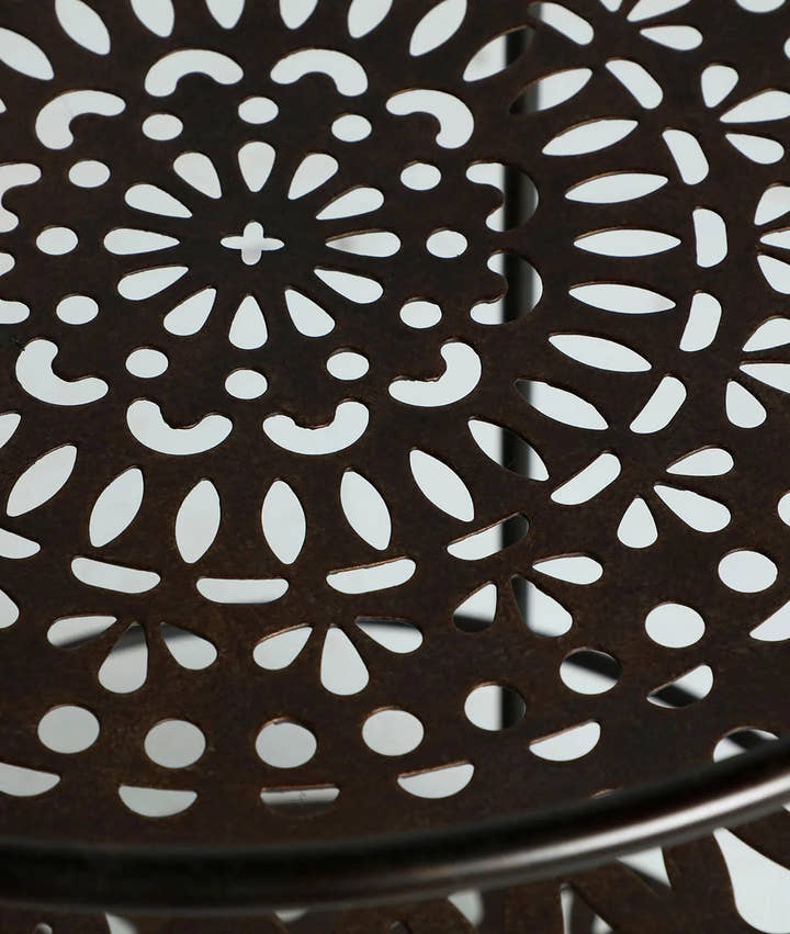 Mesa auxiliar IVREA metal negro - Mesas auxiliares - El Workshop - hierro