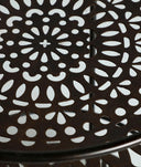 IVREA zwarte metalen bijzettafel