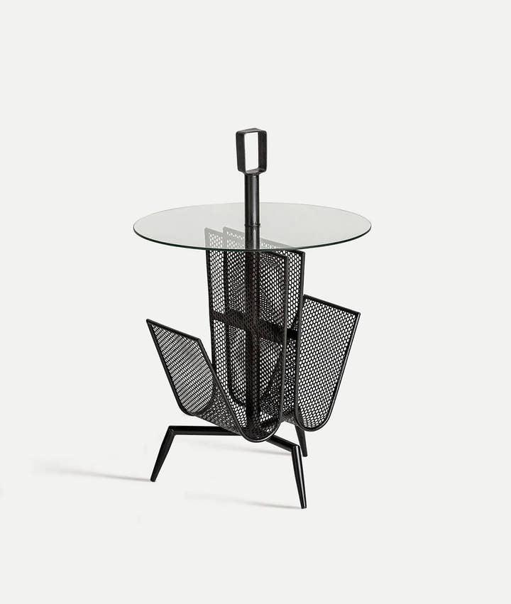 Mesa auxiliar FUSSEN color negro, metálica - Mesas auxiliares - El Workshop - hierro