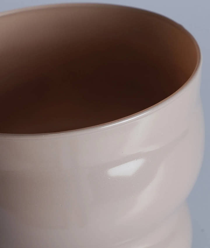 Jarrón KERR vidrio rosa pálido - Jarrones y centros - El Workshop - vidrio