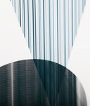 Juego de 2 arte de pared MELKA negro, gris y azul