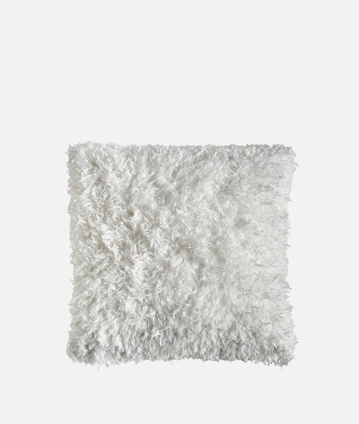 Cojín ASIRA en poliéster de color blanco - Cojines - El Workshop - poliéster