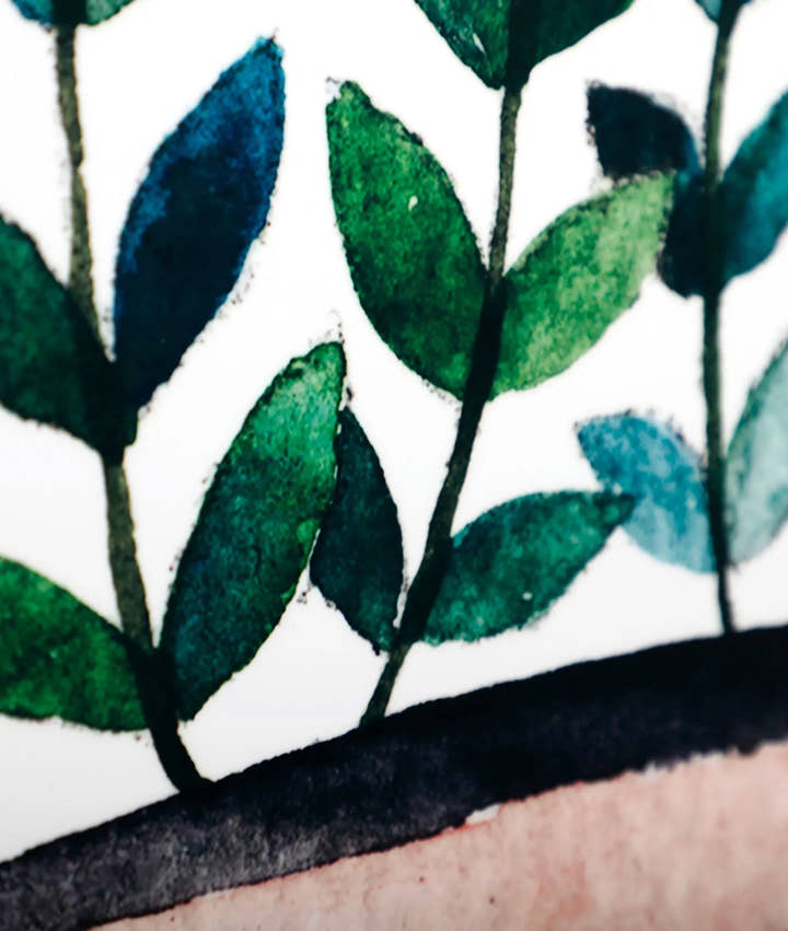 Juego de 3 arte de pared ELA cactus - Pinturas y lienzos - El Workshop - metacrilato