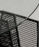 Mesa auxiliar FUSSEN color negro, metálica