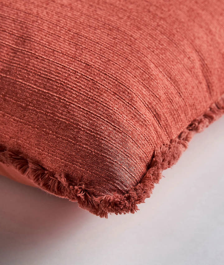 Cojín NELA en poliéster rosado oscuro - Cojines - El Workshop - poliéster