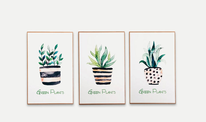 Set of 3 ALS wall art