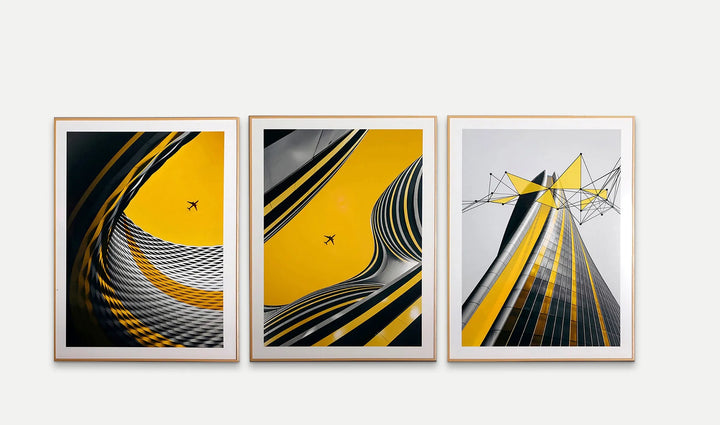 Set of 3 JANAH wall art