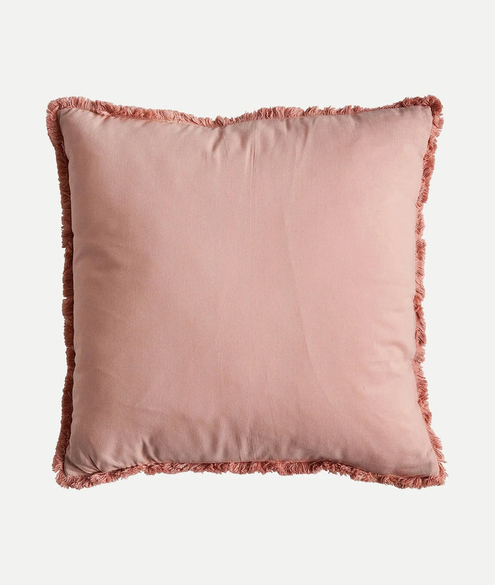 NELA lichtroze polyester kussen