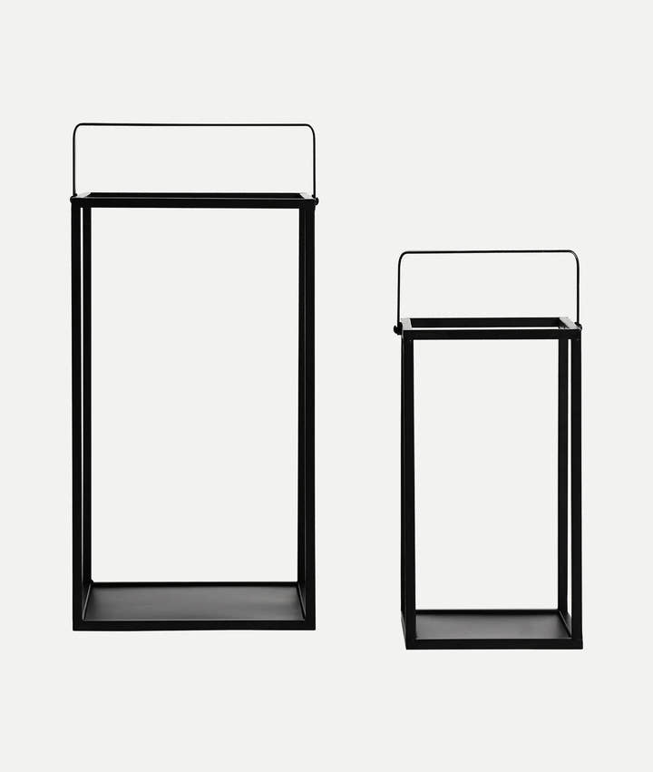 Juego de 2 portavelas en hierro - Portavelas y velas - El Workshop - hierro