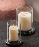 Set van 2 BLASIGE kaarsenhouders