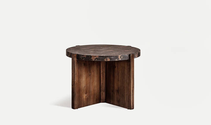 Mesa de centro tono marrón natural BANSAT - Mesas de centro - El Workshop - madera mdf