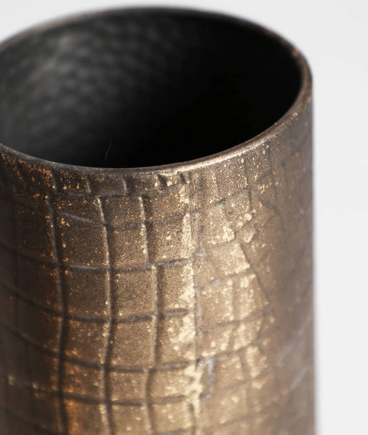 Jarrón de hierro envejecido VESC - Jarrones y centros - El Workshop - hierro