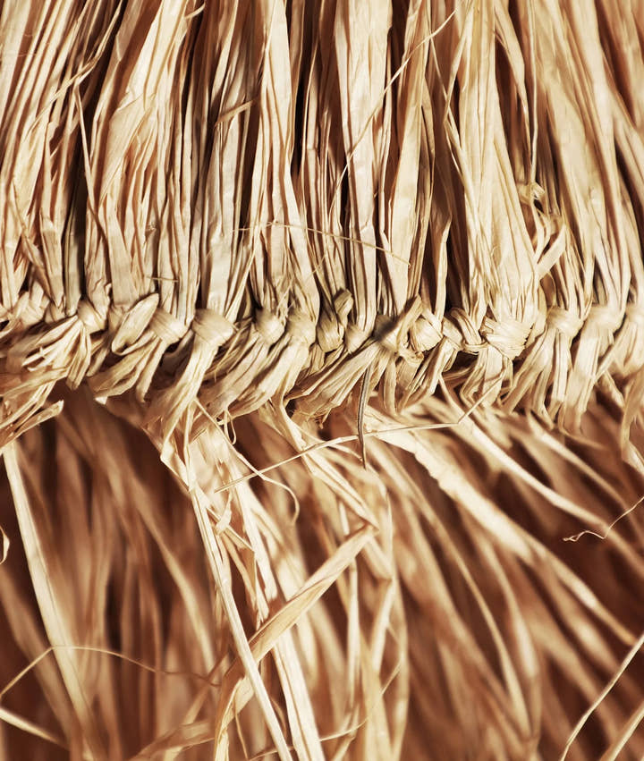 Lámpara de techo de fibra natural estilo boho, KASSES - Lámparas de techo - El Workshop - fibra natural