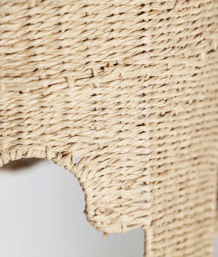 HELLE plafondlamp in boho-stijl met natuurlijke vezels