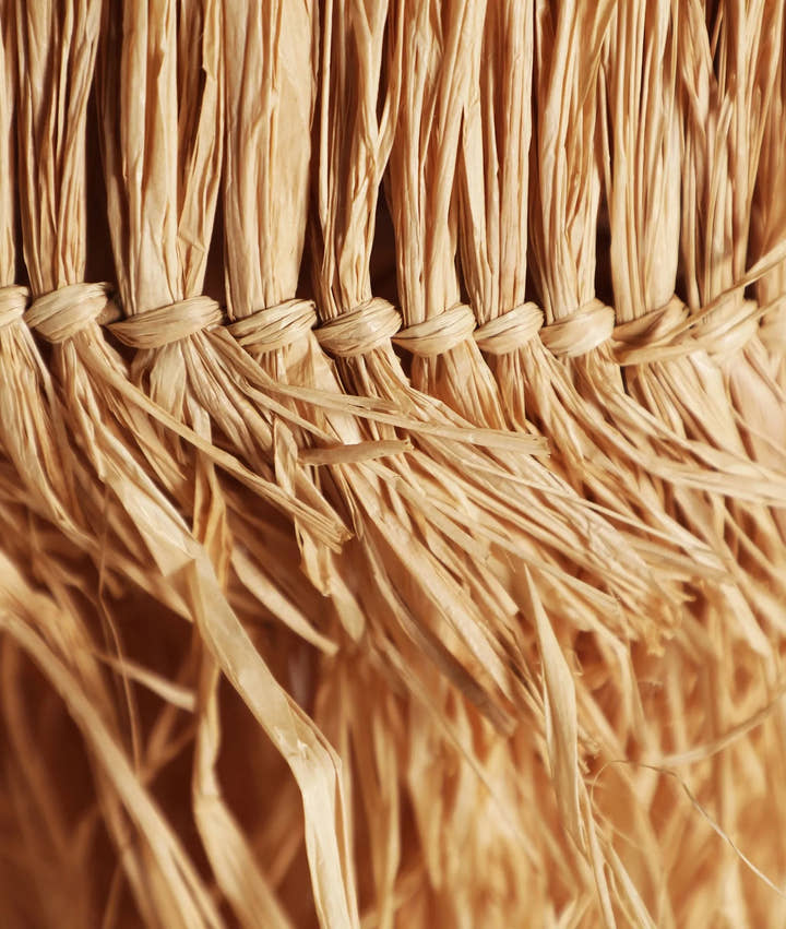 Lámpara de techo estilo boho artesanal y sostenible, KASSES - Lámparas de techo - El Workshop - fibra natural