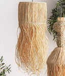 Lámpara de techo estilo boho artesanal y sostenible, KASSES