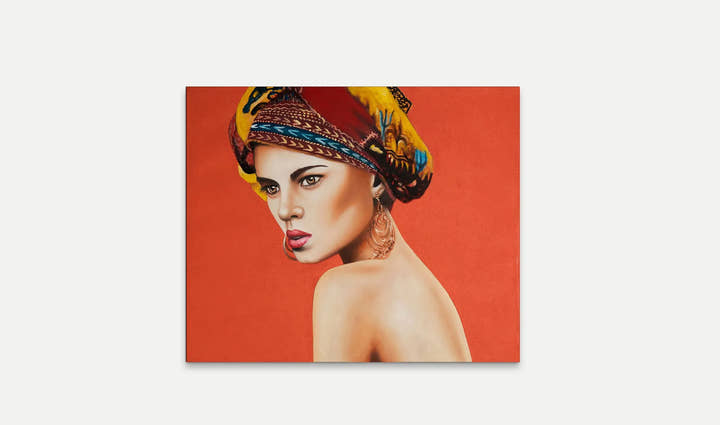 Lienzo YUA de colores vibrantes - Pinturas y lienzos - El Workshop - lienzo