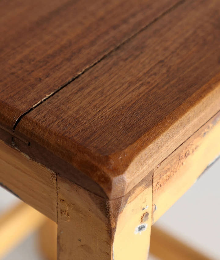 Reposapiés SAURIS de madera natural - Reposapiés y puffs - El Workshop - madera de caoba