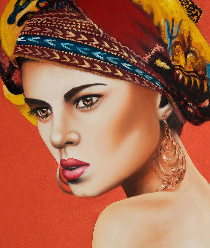 Lienzo YUA de colores vibrantes - Pinturas y lienzos - El Workshop - lienzo