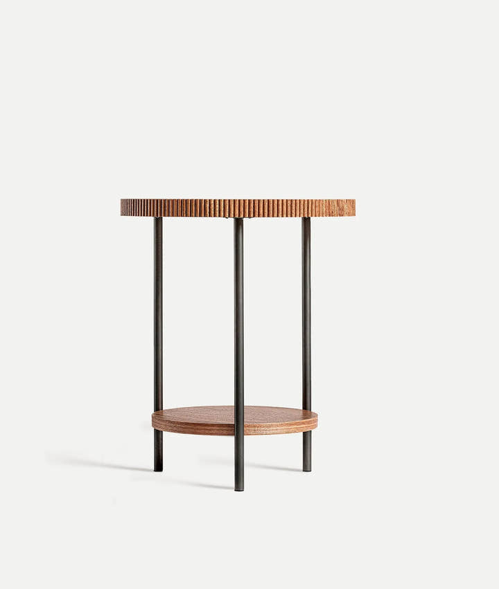 Mesa auxiliar ASROA de madera natural de abeto - Mesas auxiliares - El Workshop - madera de abeto