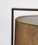 HAIMIE goud en zwarte ijzeren tafellamp