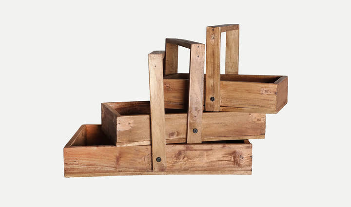 Juego de 3 bandejas AKVIRAN