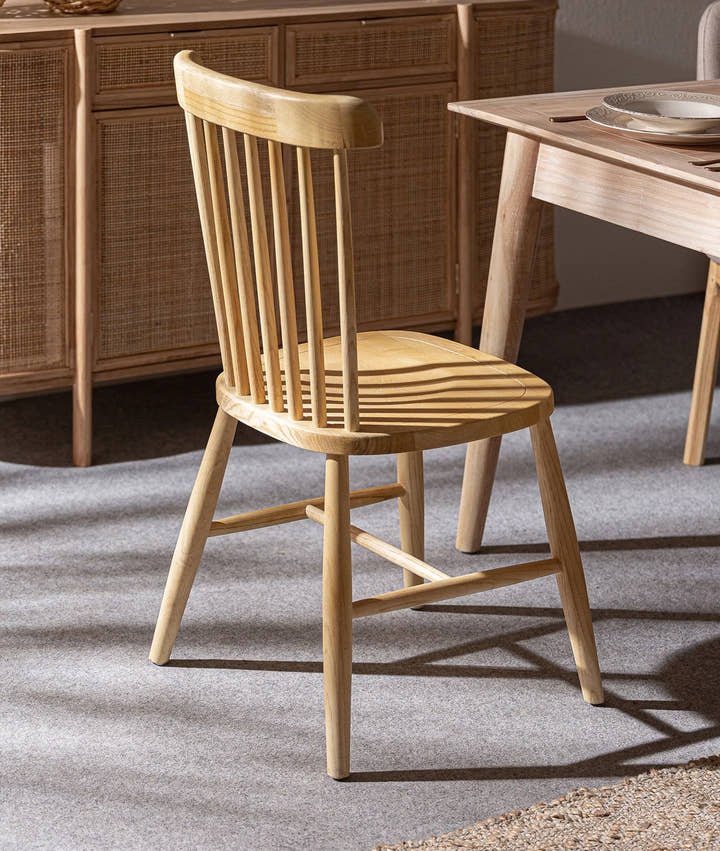 Silla EIDE de madera natural - Sillas - El Workshop - madera de olmo