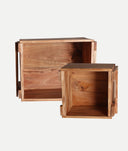 Set of 2 AKVIRAN boxes