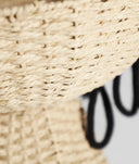 Juego de 2 cestas para ropa WICA de fibra natural