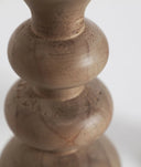 Portavelas FELLIH  de madera de pino natural