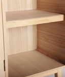 LARVIK dressoir van natuurlijk hout en gaas