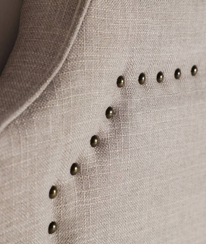 Cabecero SOUSELtapizado en lino color beige - Cabeceros - El Workshop - lino