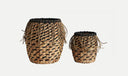 Juego de 2 cestas para ropa BLAIR estilo boho