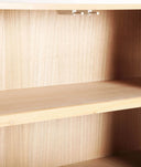 LARVIK dressoir van natuurlijk hout en gaas