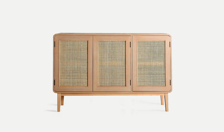 Aparador LARVIK de madera natural y red - Aparadores - El Workshop - madera de pino