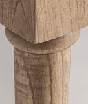 Mesa de comedor de madera natural NYRY