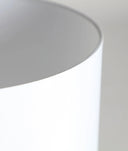 HASNA bruin en wit ijzeren tafellamp