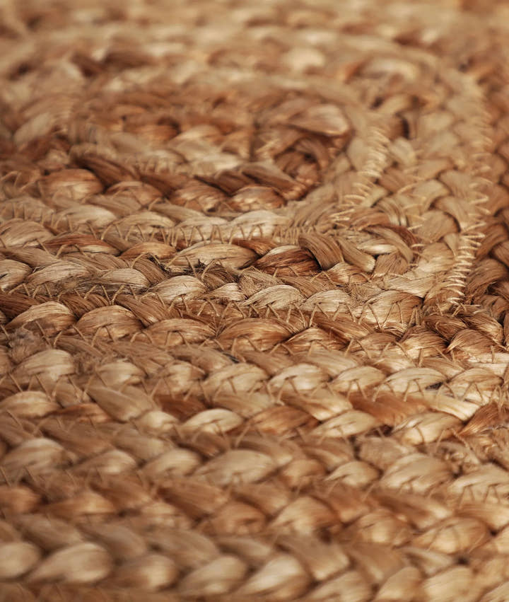 Puf rustico de yute, THIESI - Reposapiés y puffs - El Workshop - yute